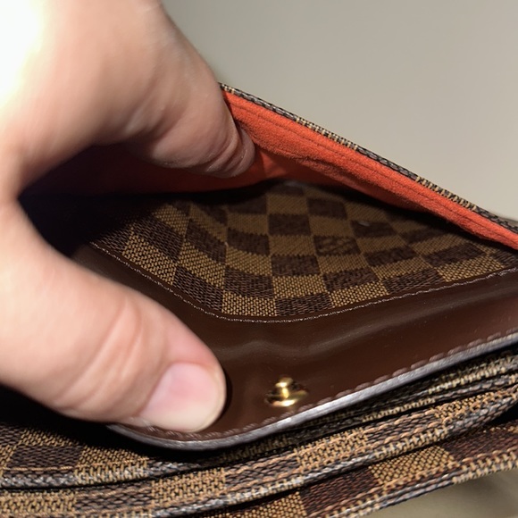 Louis Vuitton damier ebene Aubagne pochette shoulder bag - Picture 11 of 16